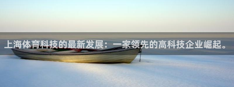 上海体育科技的最新发展：一家领先的高科技企业崛起。
